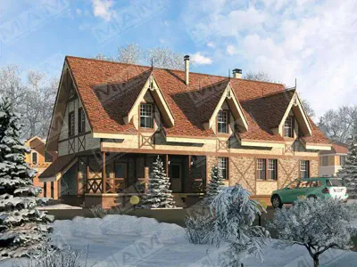 Проект дома лаванда