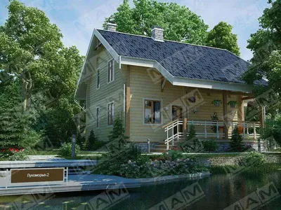 Проект дома лукоморье 2 дизайн