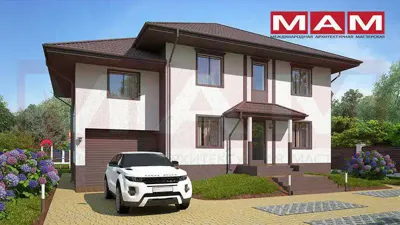 Проект дома Моторин дизайн