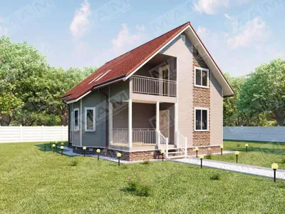 Проект дома нави