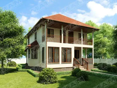 Проект дома Резо дизайн