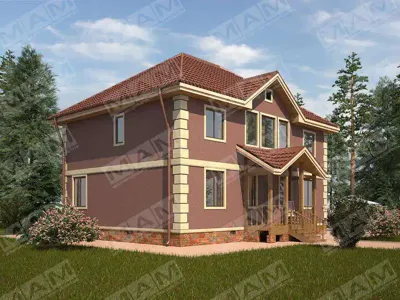 Проект дома Ригель дизайн