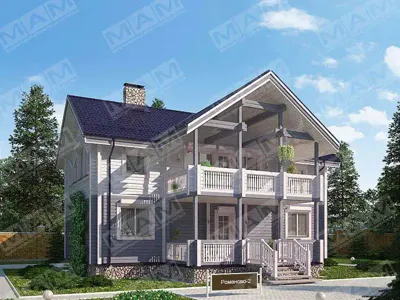 Проект дома Романово 2