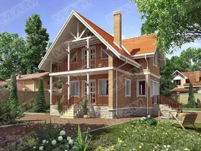 Проект дома Русская песня дизайн