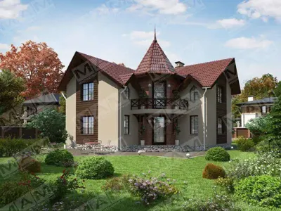 Проект дома Сайян дизайн