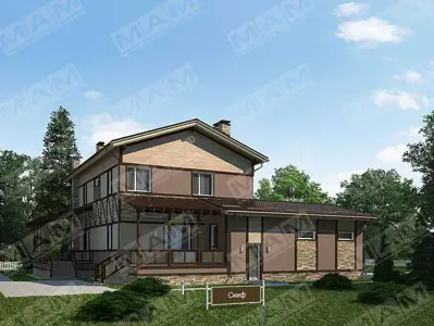 Проект дома Скиф 1