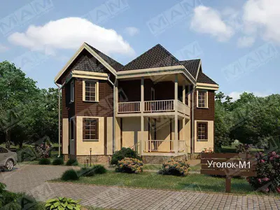 Проект дома Уголок М1