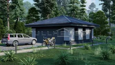 Проект двухместного гаража FH-49MV2 MobiVan2