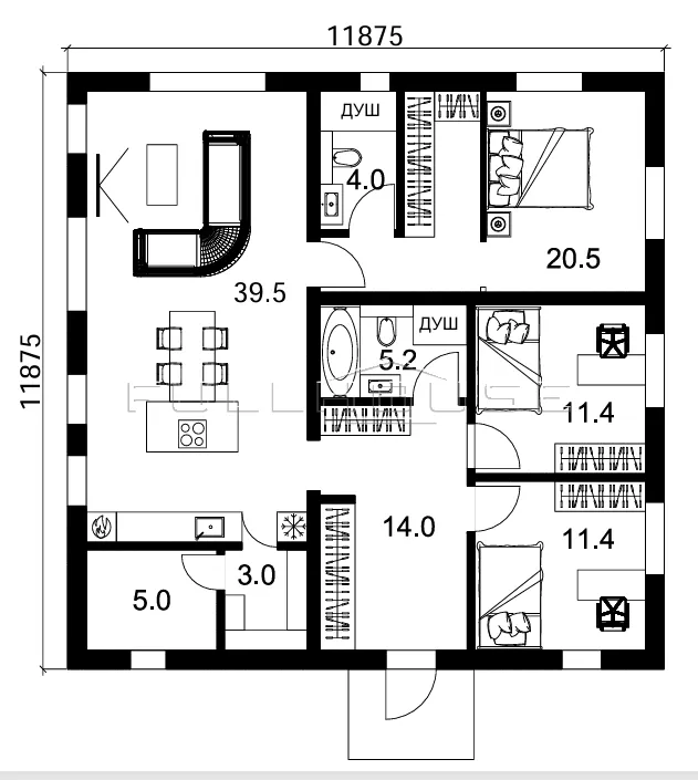 Проект FH-114EMV EDom Master Villa_2