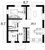 Проект дома FH-115 Status-2 Villa_6