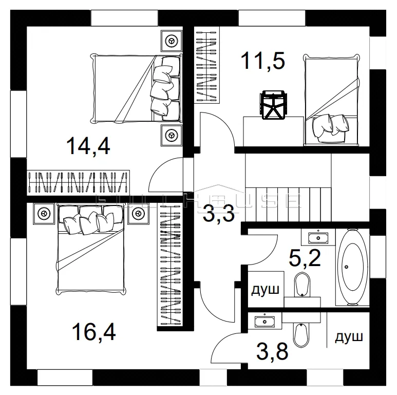 Проект дома FH-113 (119) Status Master_9