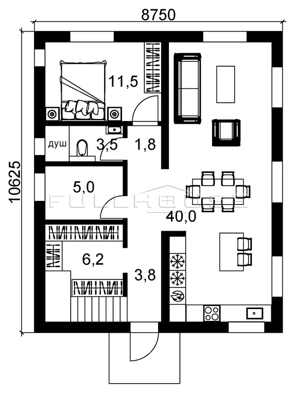 Проект FH-139B2 Bricks-2_2