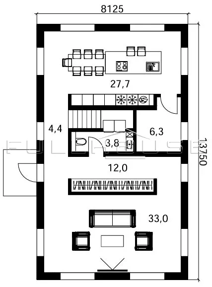 Проект дома FH-171M2 Matrix 2.4_2