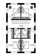 Проект дома FH-171M2 Matrix 2.4_5