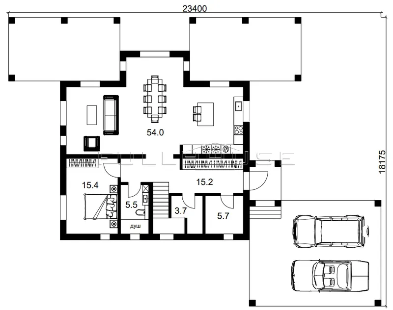 Проект дома FH-200HV Hyper Villa_8