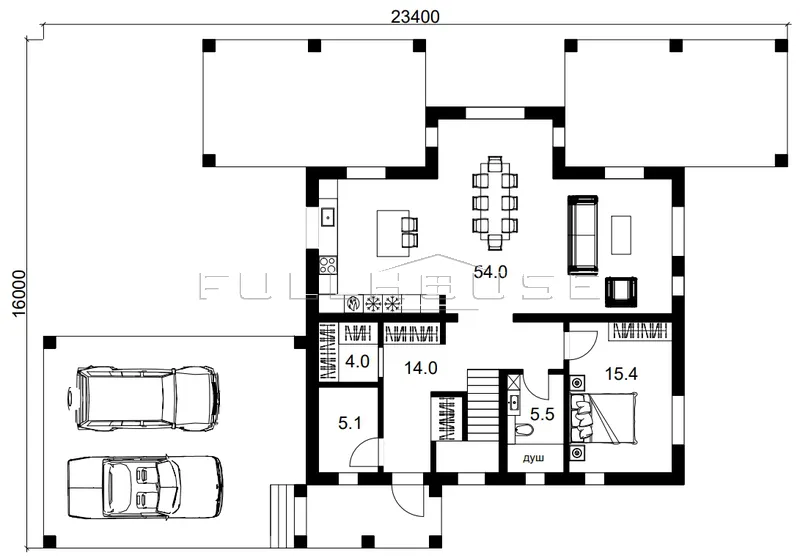 Проект дома FH-200HV Hyper Villa_10