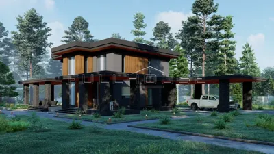 Проект дома FH-200HV Hyper Villa