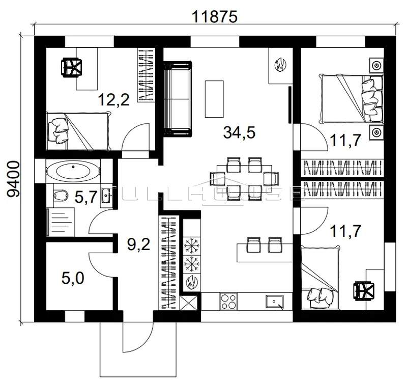 Проект Windows Villa FH-90WV_6