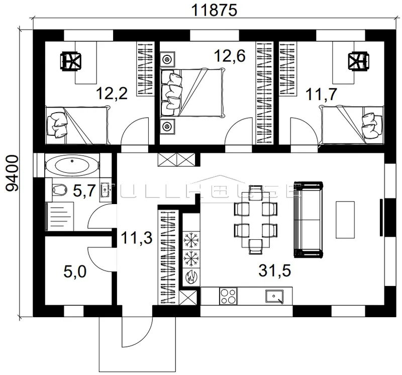 Проект Windows Villa FH-90WV_5