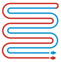 тип укладки ЗМЕЙКА