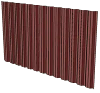 Забор из профнастила